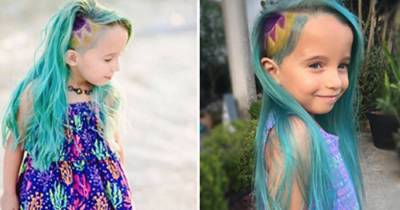 The Internet Is Really Mad About This 6-year-old&rsquo;s Unicorn Hair