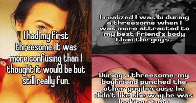 15 People Confess Their First Threesome Experience