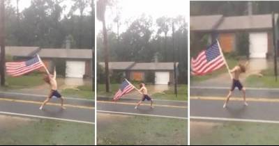 Florida Man Bangs His Head To Slayer In The Middle Of Hurricane Matthew