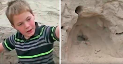 Kids Play In The Sand Dunes, Until He Sees A 5-Year-Old Girl Buried Alive Inside