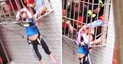 Toddler Saved After Hanging Himself By His Neck With Window Safety Bars