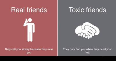 8 Ways To Tell The Difference Between Real Friends And Toxic Friends