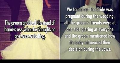 17 Embarrassing Things That Happened During A Wedding