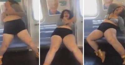 Woman Freaks Out On The New York Subway And Starts Shouting That She&rsquo;s Fat!
