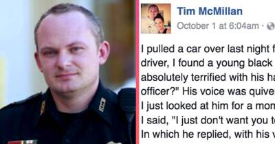 Cop&rsquo;s Response To Terrified Black Teen He Pulled Over Has Gone Viral For All The Right Reasons