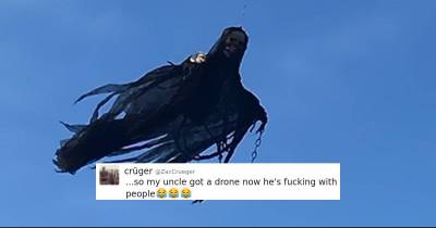 This Guy Built His Own Dementor To Scare The Hell Out Of Everyone.
