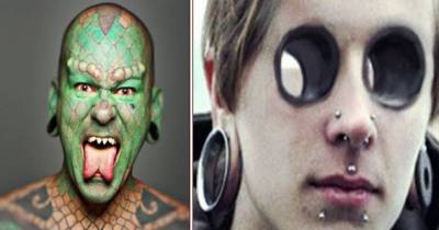 The Scariest Modified People Ever