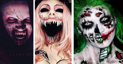 Creepy Makeup Done Perfectly Just In Time For Halloween.