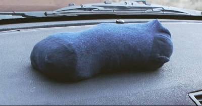 Fill A Sock With Kitty Litter To Stop Your Car Windows From Fogging Up
