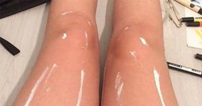 This Picture Of Someone's Legs Is Driving The Internet Insane