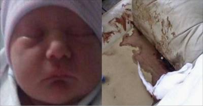 Mom Leaves Newborn On Couch And Turns Away, Then Hears A Scream And Blood Everywhere