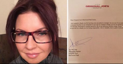 Drunk Woman Leaves Her Car At Restaurant, Comes Back To This Note On Her Windshield