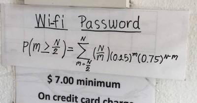 Trying to Get This Restaurant&rsquo;s WiFi Password Confused the Internet