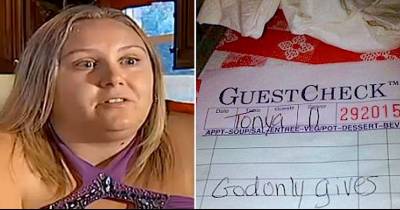 Mom Takes Her Special Needs Son To Dinner, Then A Customer Hands Waitress A Note About His Behavior