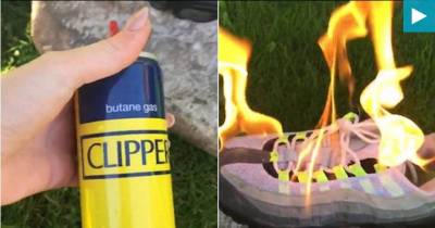 Boyfriend Secretly Cheats, Then She Puts A Torch To His Most Expensive Shoes