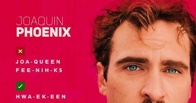 Hollywood Celebrity Names You&rsquo;ve Been Pronouncing Wrong All Your Life