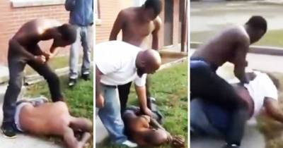Dude Beats Down Two Men Who Molested His Sister The Day Before
