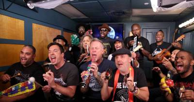 Watch Metallica Play "Enter Sandman" With Kids Instruments