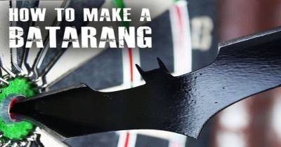 How To Make Batarangs And Get One Step Closer To Being Batman