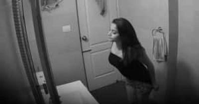 She Starts Undressing In The Bathroom. What She Does Next Will Challenge Your Way Of Thinking!