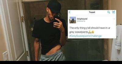 The #GreySweatpantsChallenge On Twitter Is A Thing And It&rsquo;s Getting Weird