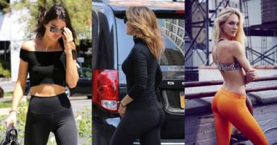 Celebrities Who Wore Their Yoga Pants Too Tight... On Purpose?