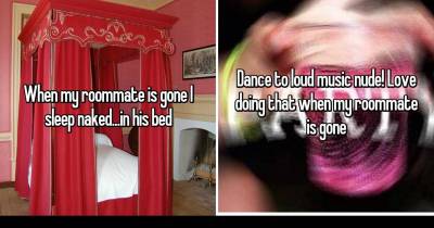 What People Do As Soon As Their Roommate Leaves