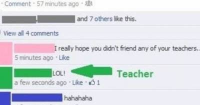 This Is Why Students Should Not Add Their Teachers On Facebook