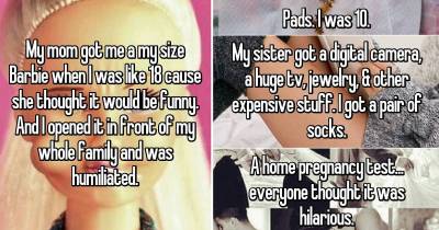 The Worst Christmas Gift Parents Have Ever Given