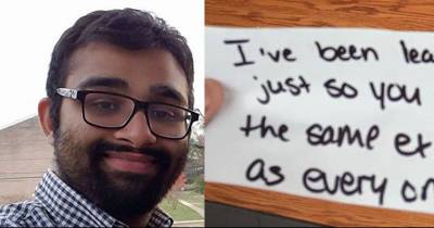 Deaf Man Orders Drink At Starbucks. Then Barista Hands Him THIS Note!