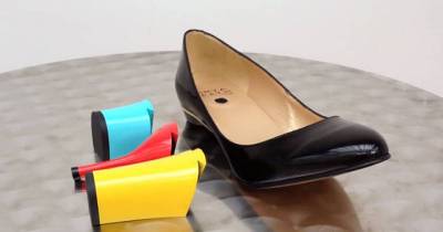 These Shoes Have Changeable Heels