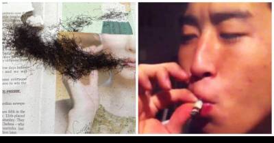 Pubic Hair Smoking Is The Newest Trend Among Junkies