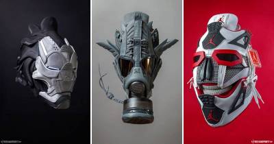 Send This Guy Your Sneakers And He&rsquo;ll Turn Them Into A Crazy Cool Gas Mask