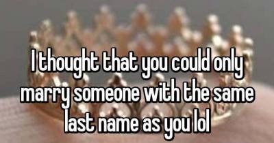 Hilarious Thoughts About Marriage That People Had When They Were Kids