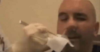 Dude Has Worm Parasite Removed From His Nostril
