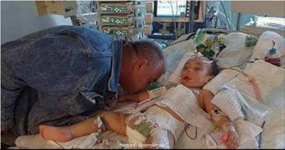 "Goodbye, My Darling Daughter" Heartbroken Father Gives His Little Girl One Last Kiss Before She Passes Away
