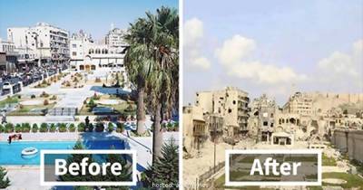 Before & After Pics Of Aleppo Reveal What War Did To Syria&rsquo;s Largest City