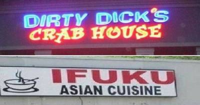 Hilarious Names Of Restaurant That Will Make You ROFL
