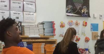 Girl Secretly Documents Her Classmate Matching His Shirt To Drink Every Day