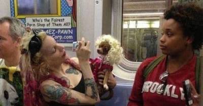 17 People Doing Strange Things In Weird Places