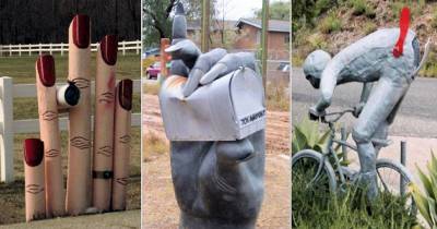 The Most Hilarious Mailboxes You'll Ever See