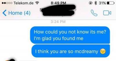 A Guy Got McTrolled By Someone He Thought Was a Coworker He Had a Crush On