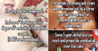 All The Reasons Why Kids Should Be Banned From Weddings.