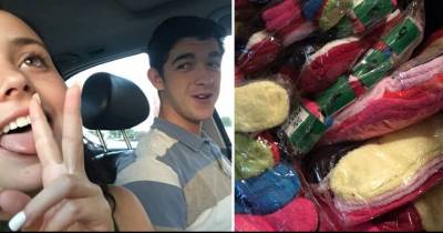 Guy Accidentally Buys His Girlfriend 144 Pairs Of Fuzzy Socks