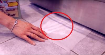 This Is Why You Should Cover Wax Paper With Borax & Slide It Under Your Refrigerator!
