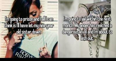Shocking Confessions From People Who Are About To Go To Prison