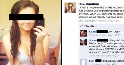 Girl Rants On Facebook About The Military Then Gets Destroyed by Veteran