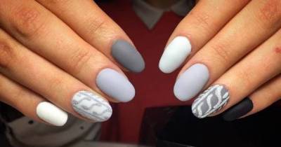 Check Out These Showstopping Gray Nails