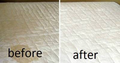 The Most Effective Way To Clean Your Mattress From Stains And Unpleasant Odor!