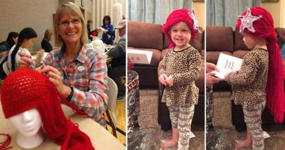 Her Friend&rsquo;s Daughter Has Cancer, So She Makes Disney Princess-Inspired Wig For Her